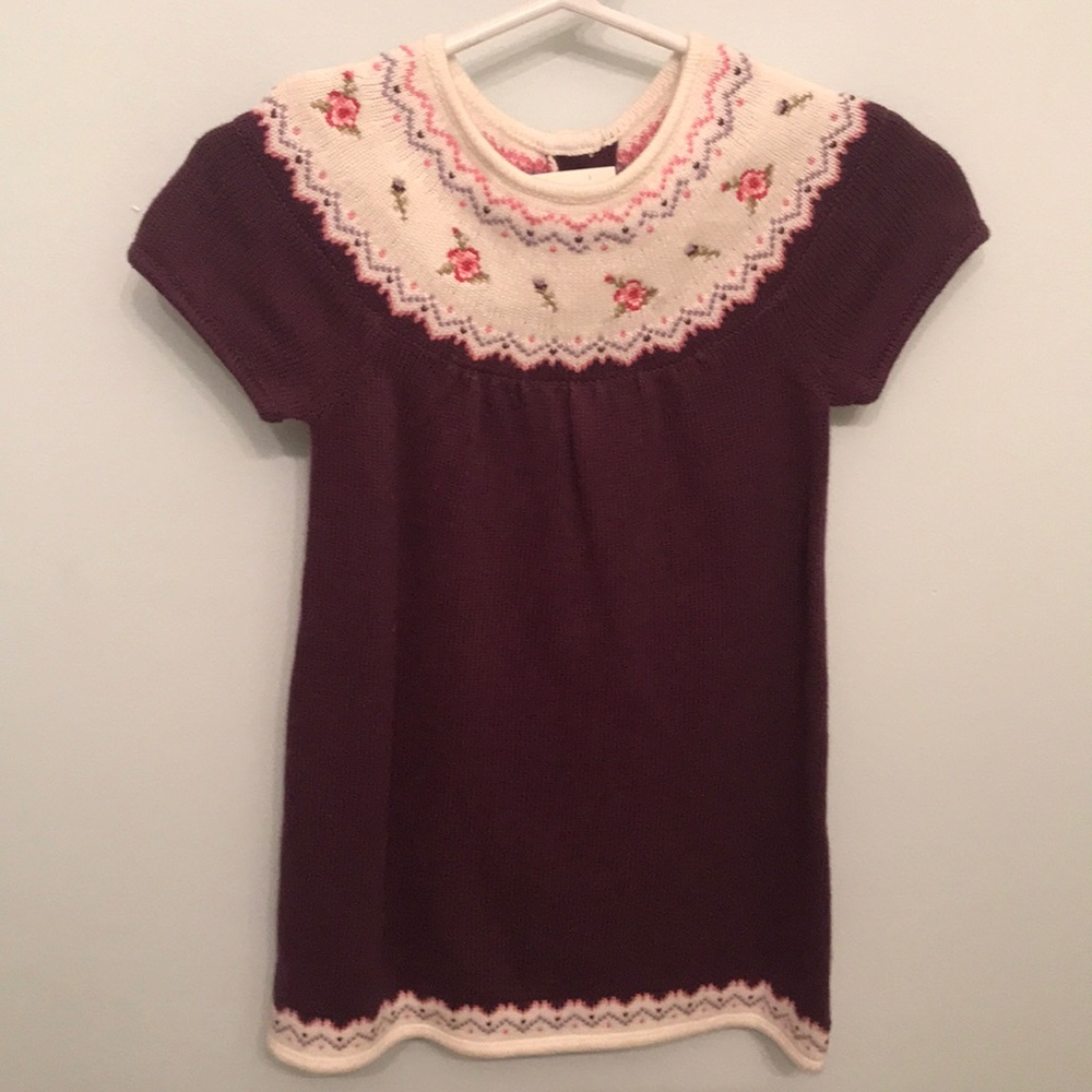 Janie and Jack sweater dress, New w/tags, 12-18m